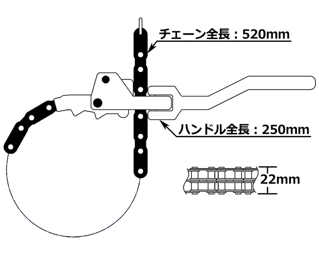 SEAL限定商品】 ショートニングクラッチ 適用チェーン20mm